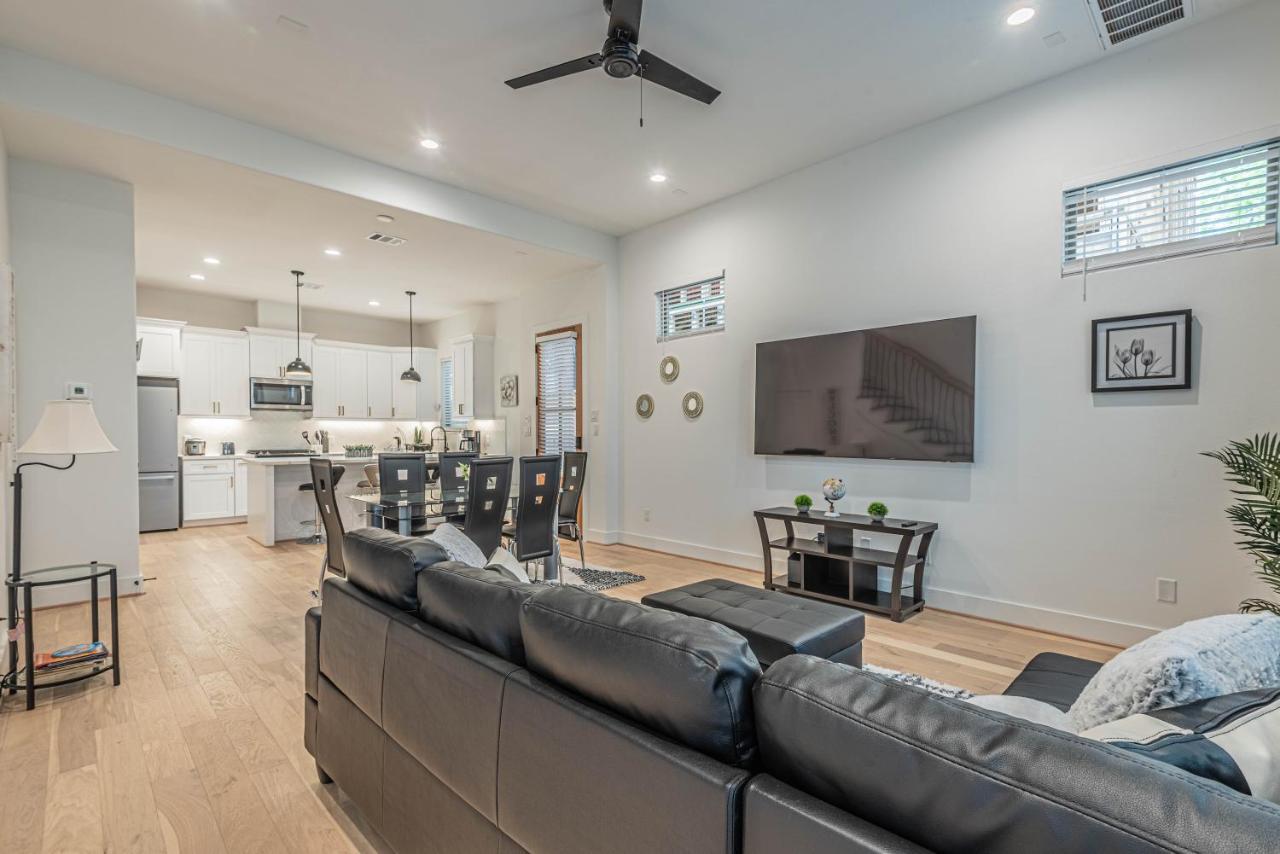 Вілла Luxury 3Br, Ks Bed Mins Away 4Rm Dtown, Med Ctr Х'юстон Екстер'єр фото